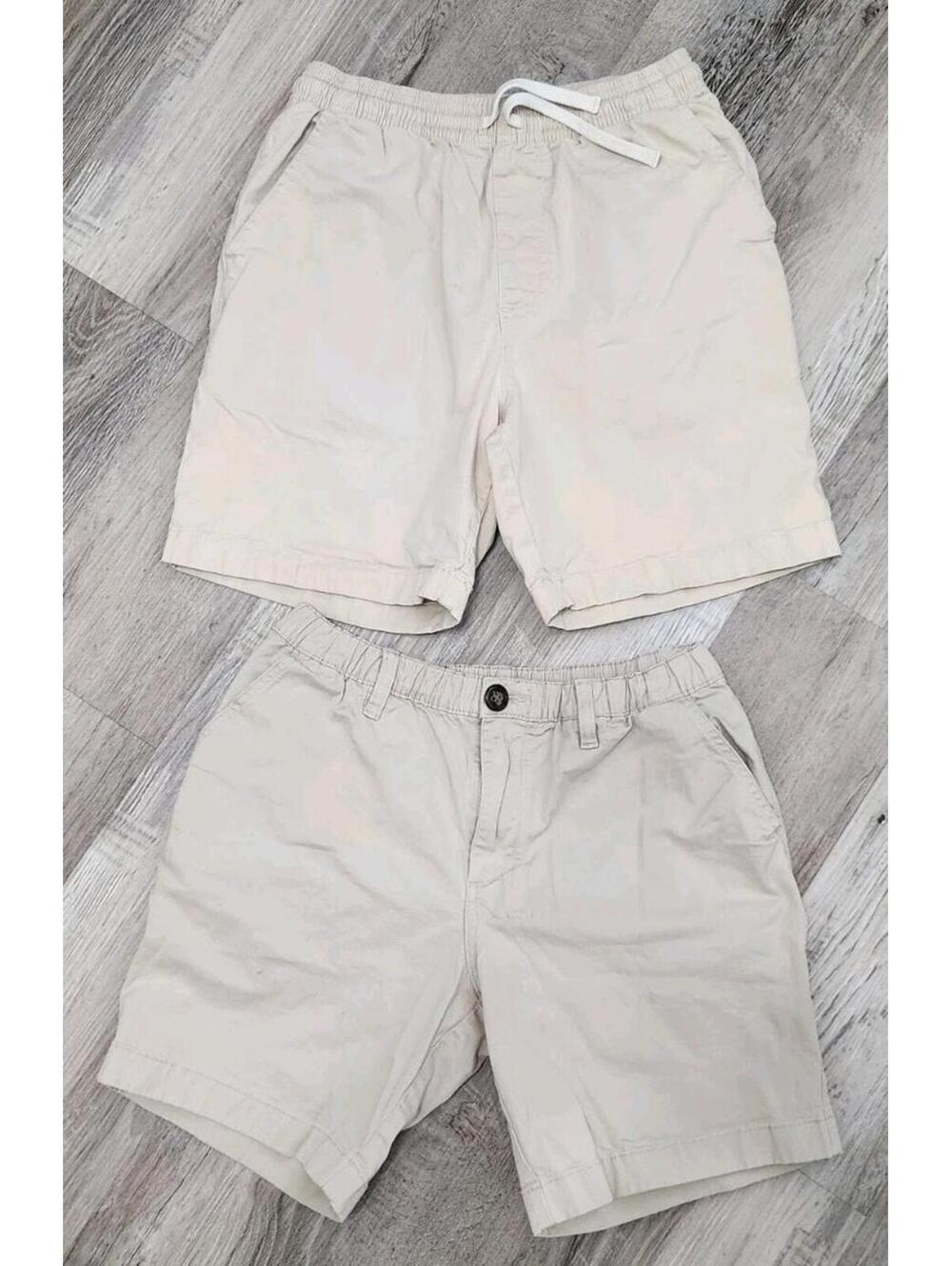 Chubbies Shorts Lot Size Small 7" Inseam Khaki Stretch Mens
